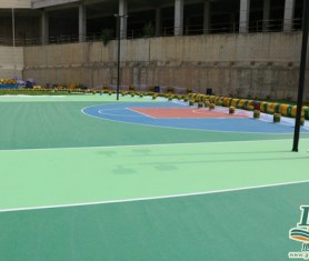增城金地學(xué)校運動場地收工啦